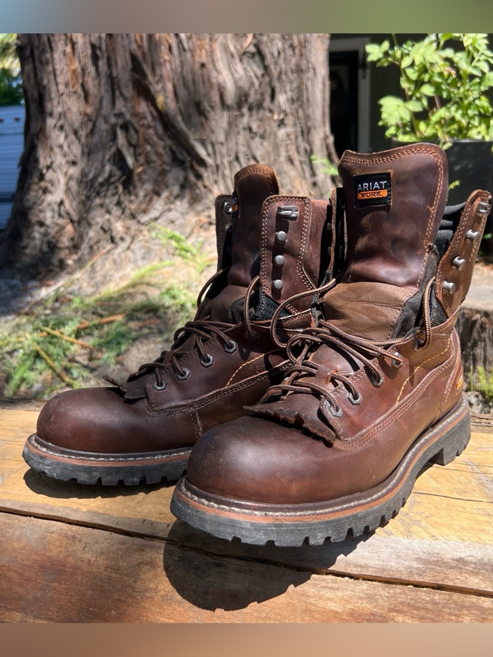Longview Shock Shield 8” Waterproof Work Boot